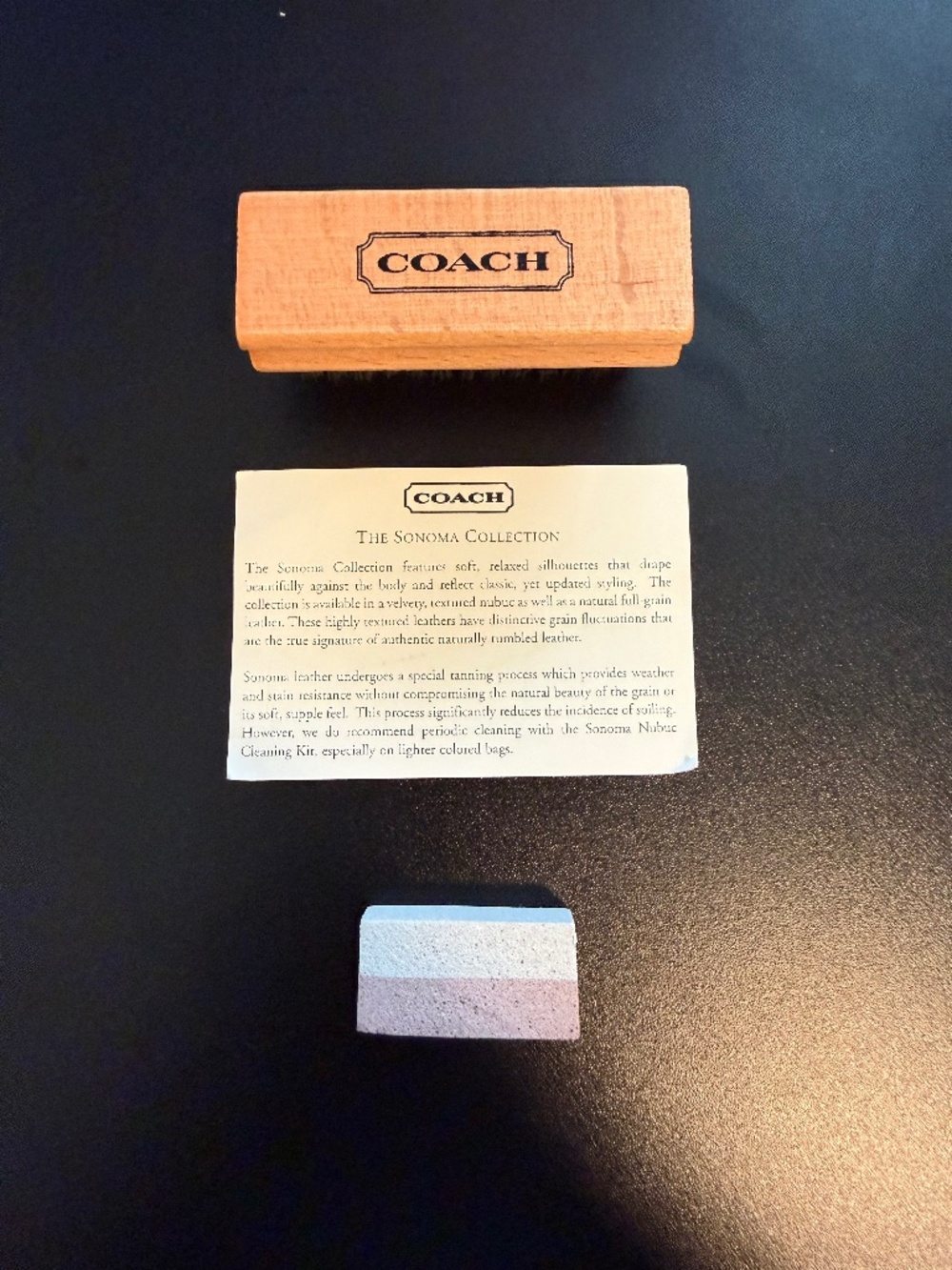Coach leather care kit